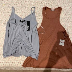 Free people and Lulu’s tank tops